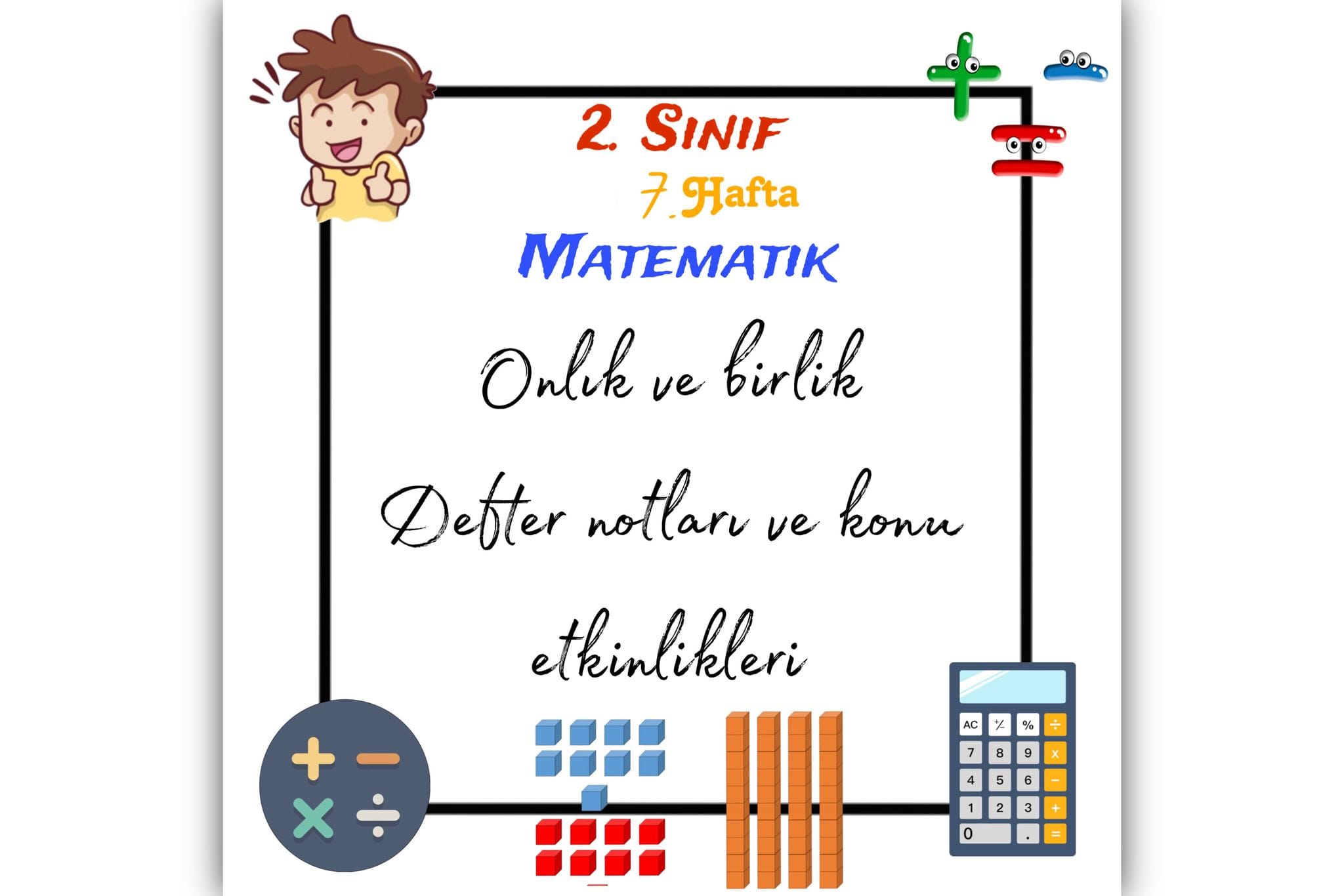 2. Sınıf Matematik Onluk ve Birlik