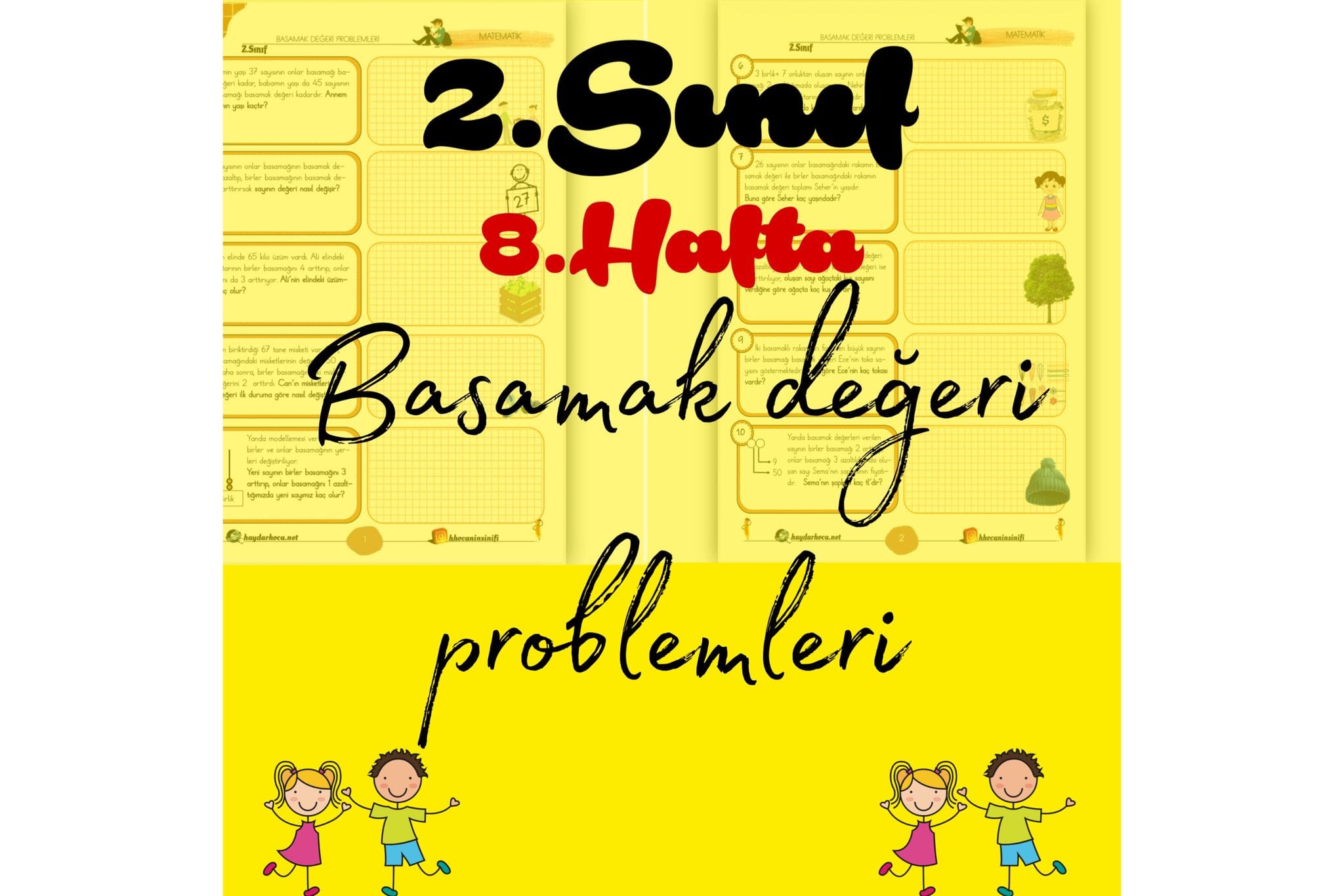 2. Sınıf Matematik Basamak değeri problemleri