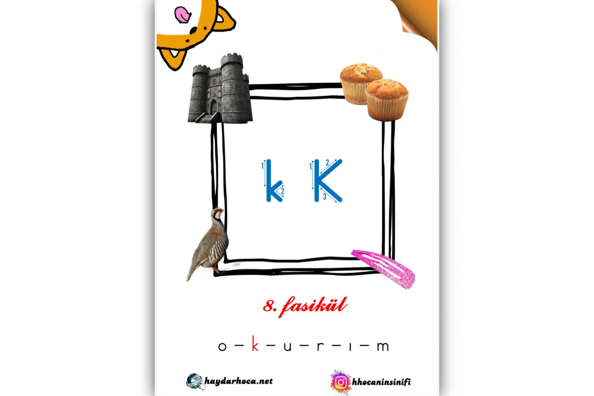 1. Sınıf K sesi Çalışmaları