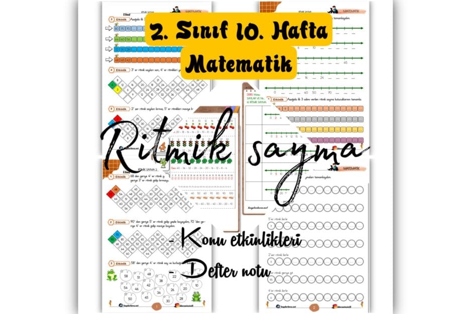 2. Sınıf Matematik Ritmik Sayma