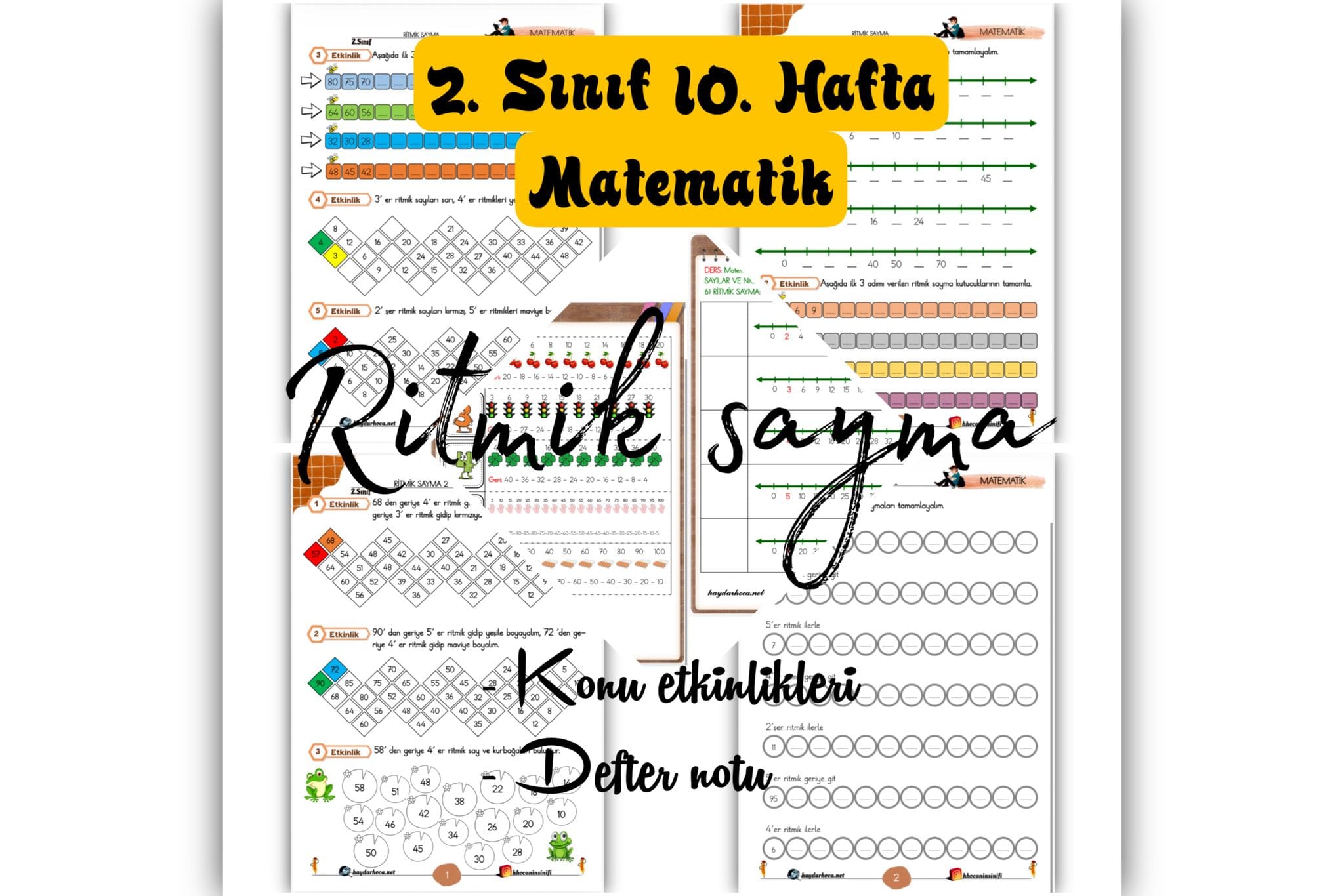 2. Sınıf Matematik Ritmik Sayma