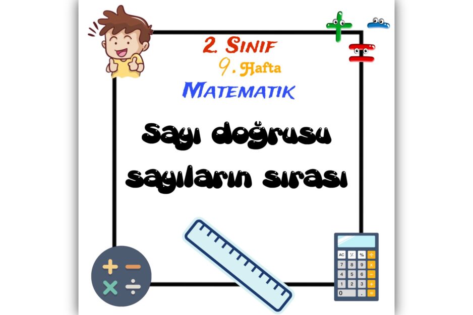 2. Sınıf Matematik Sayı Doğrusu-Sayı sırası