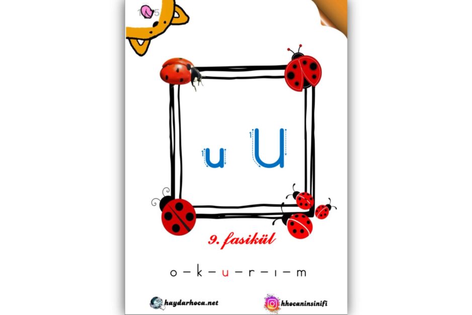 1. Sınıf U sesi Fasikülü