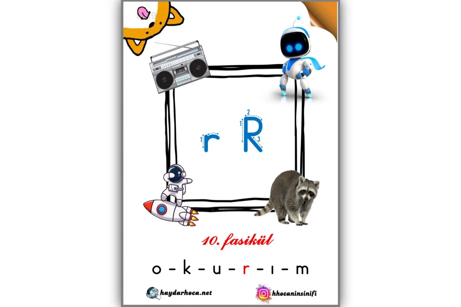 1. Sınıf R sesi Fasikülü