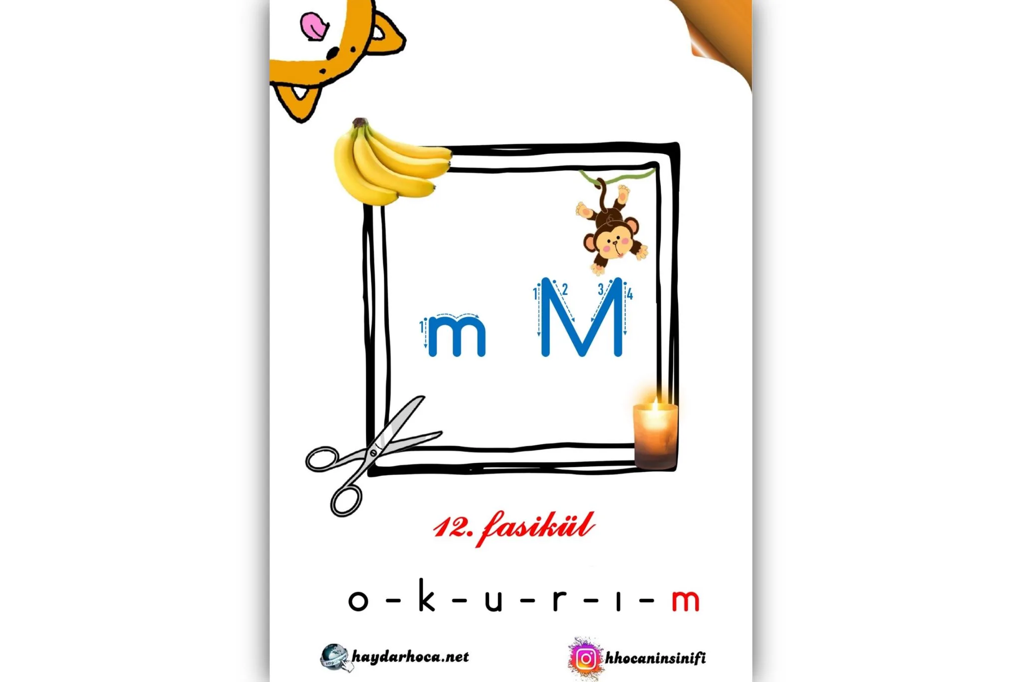1. Sınıf M-m Sesi Fasikülü