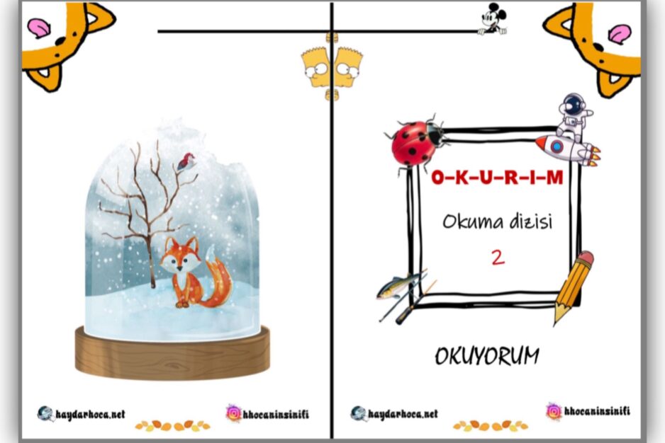 1. Sınıf Okuma Dizisi O-K-U-R-I-M 2