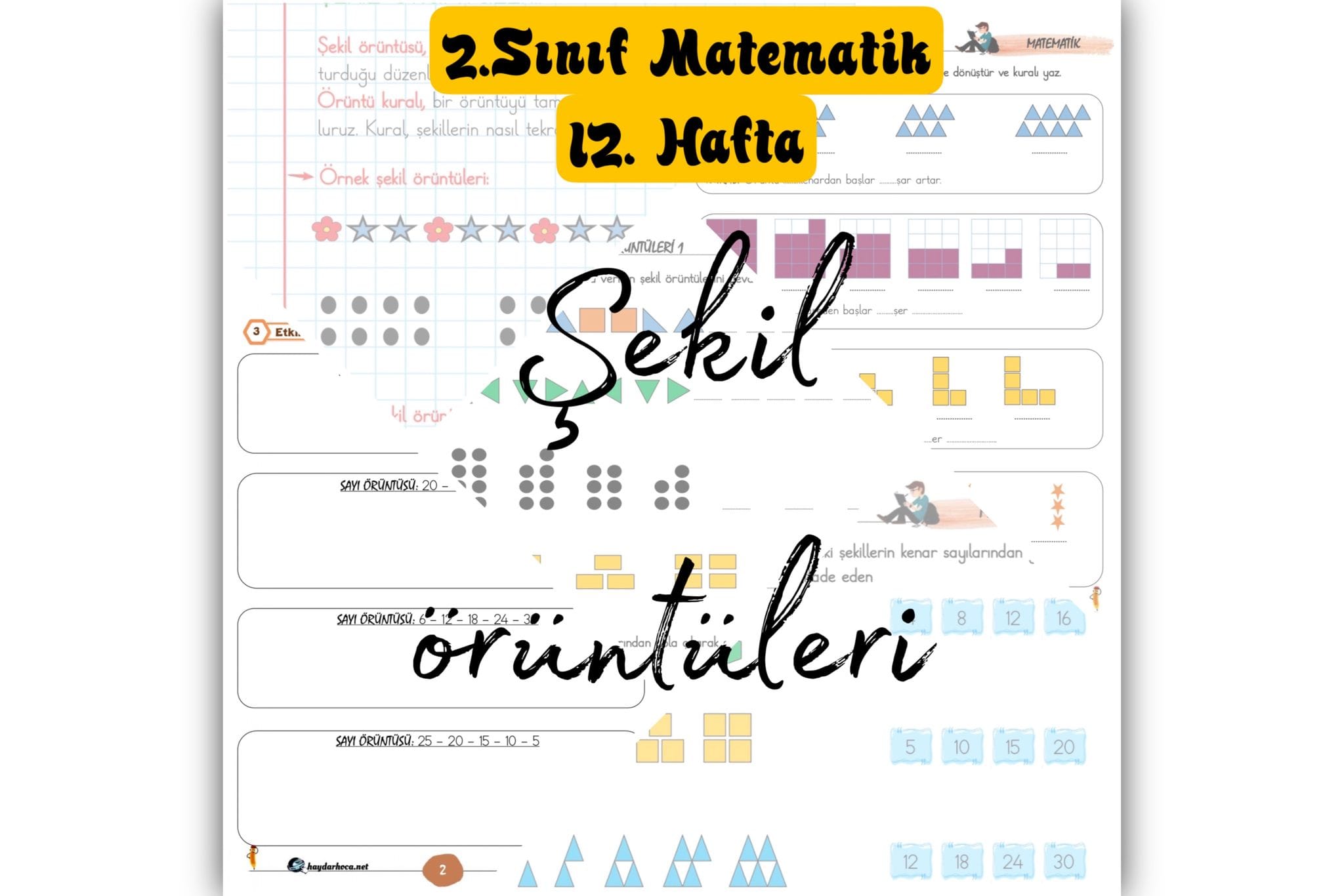 2. Sınıf Matematik Şekil Örüntüleri