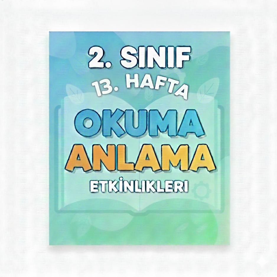 2. Sınıf Türkçe 13. Hafta Okuma Anlama