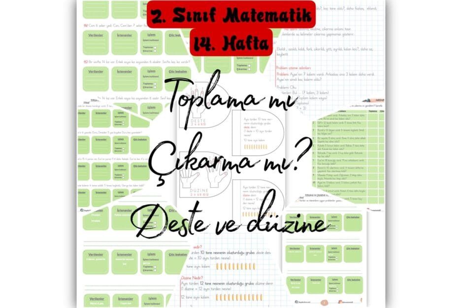 2. Sınıf Matematik Toplama mı Çıkarma mı? Konu Etkinlikleri