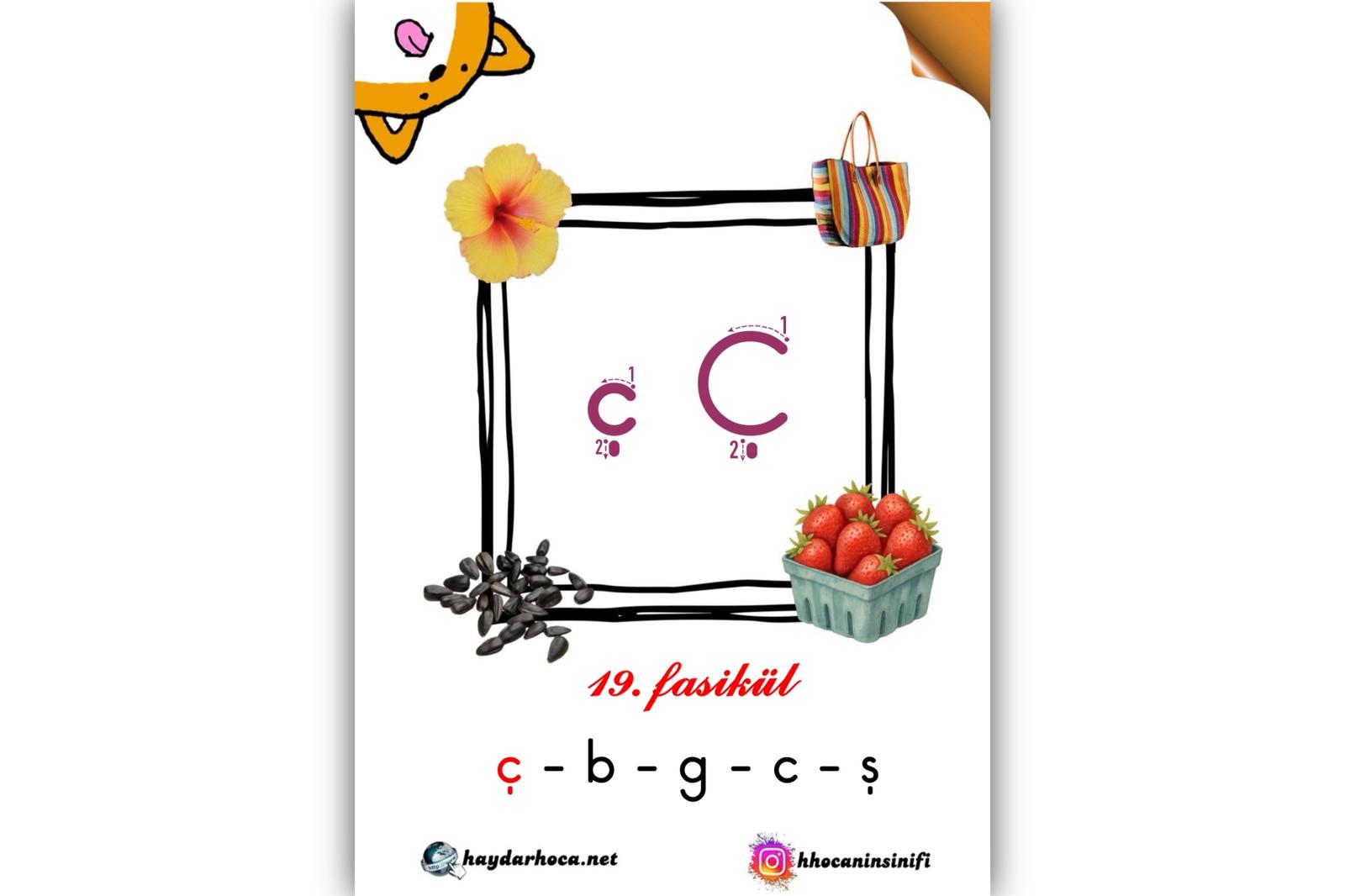 1. Sınıf Ç Sesi Fasikülü