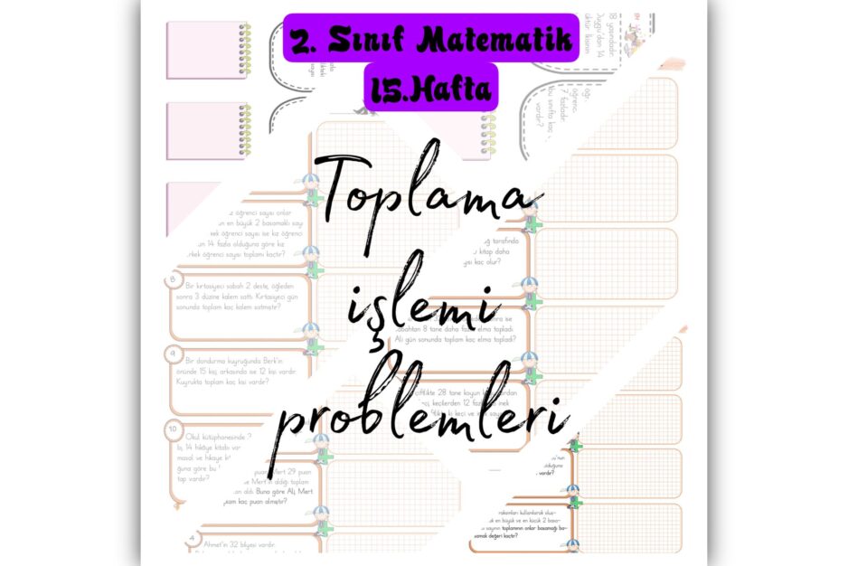 2. Sınıf Matematik Toplama Problemleri