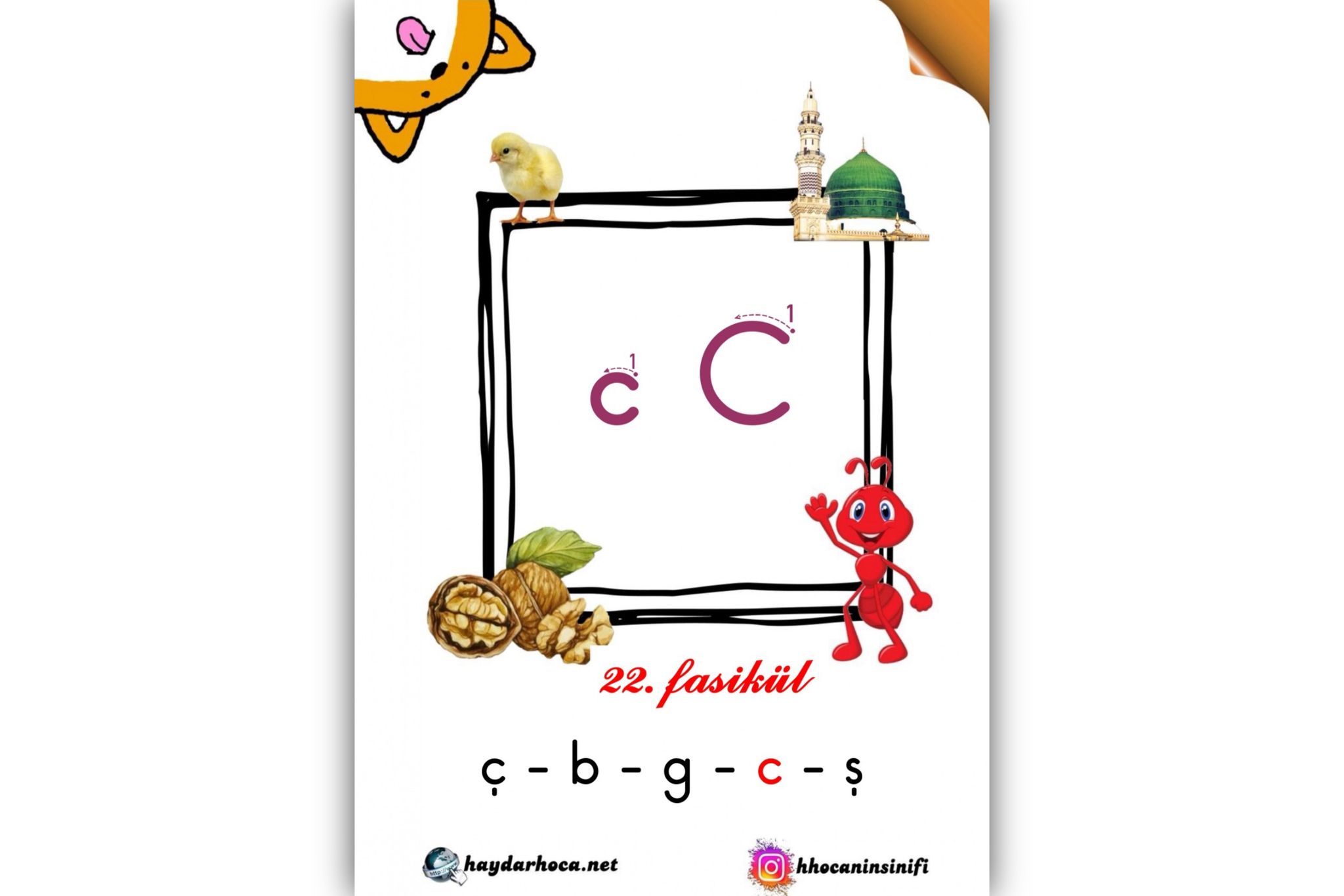 1. Sınıf C-c Sesi Fasikülü