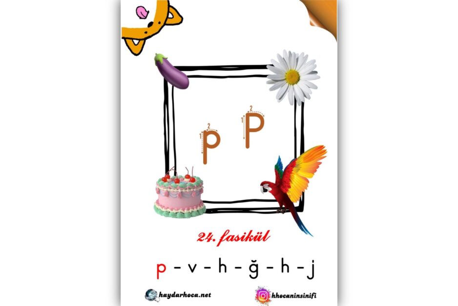 1. Sınıf P Sesi Fasikülü