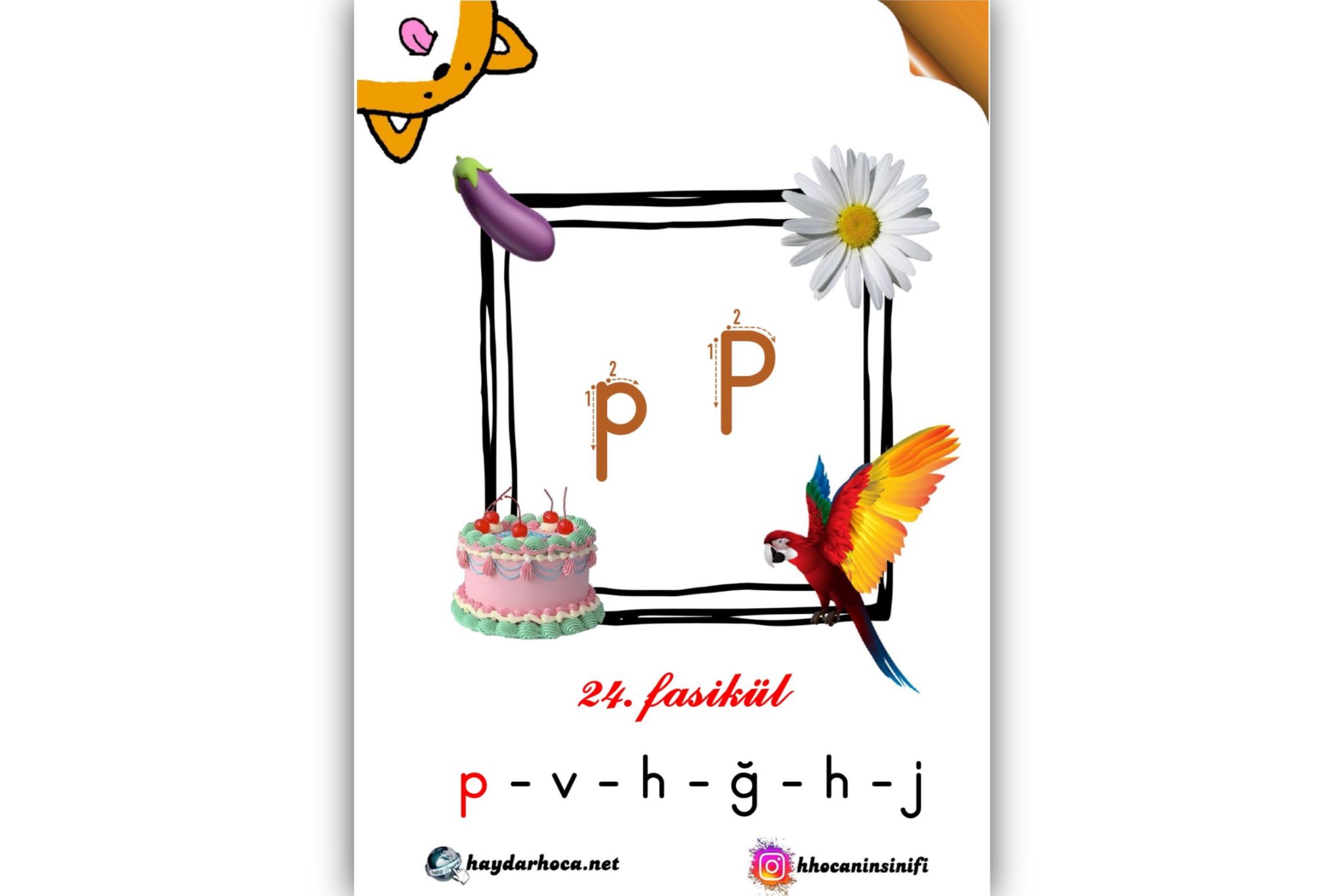 1. Sınıf P Sesi Fasikülü