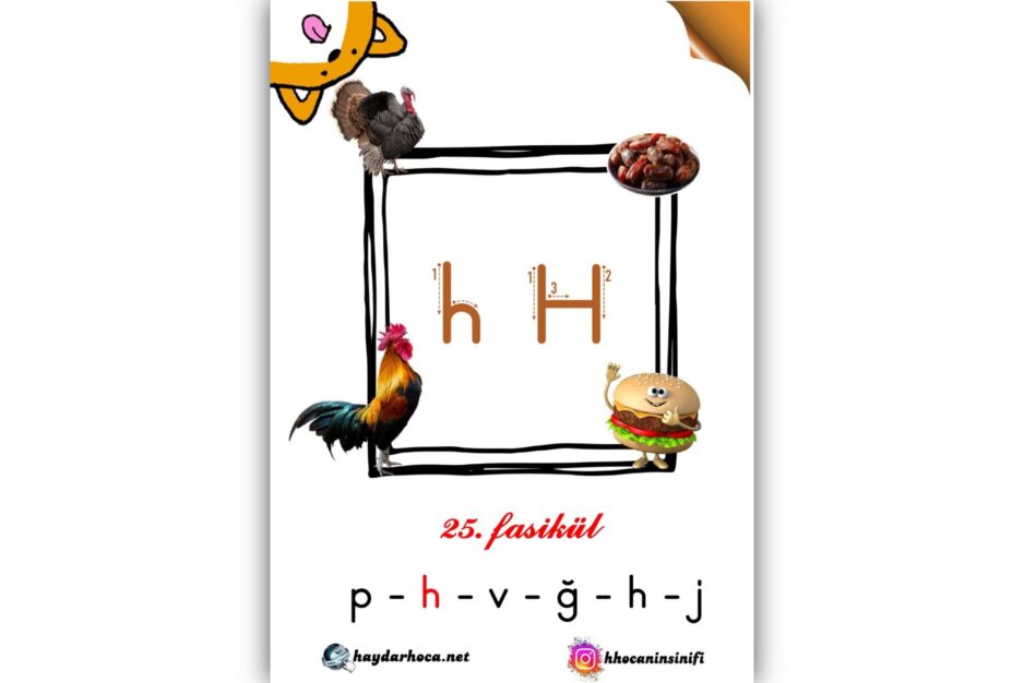 1. Sınıf H sesi Fasikülü