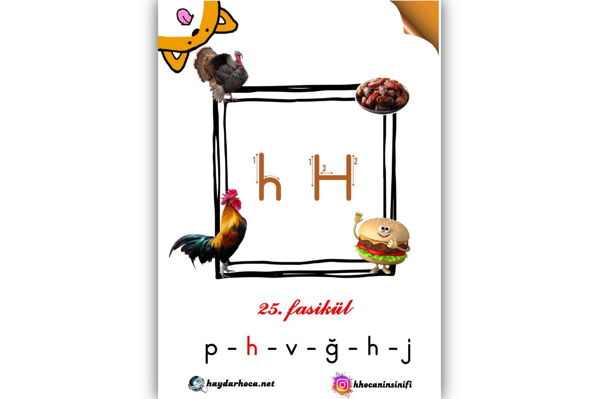 1. Sınıf H sesi Fasikülü