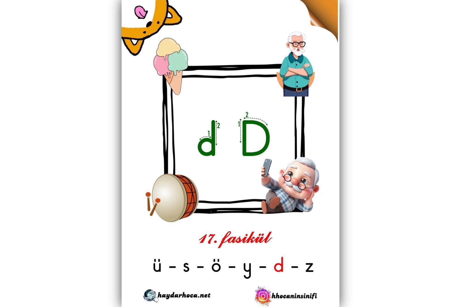 1. Sınıf D-d Sesi Fasikülü