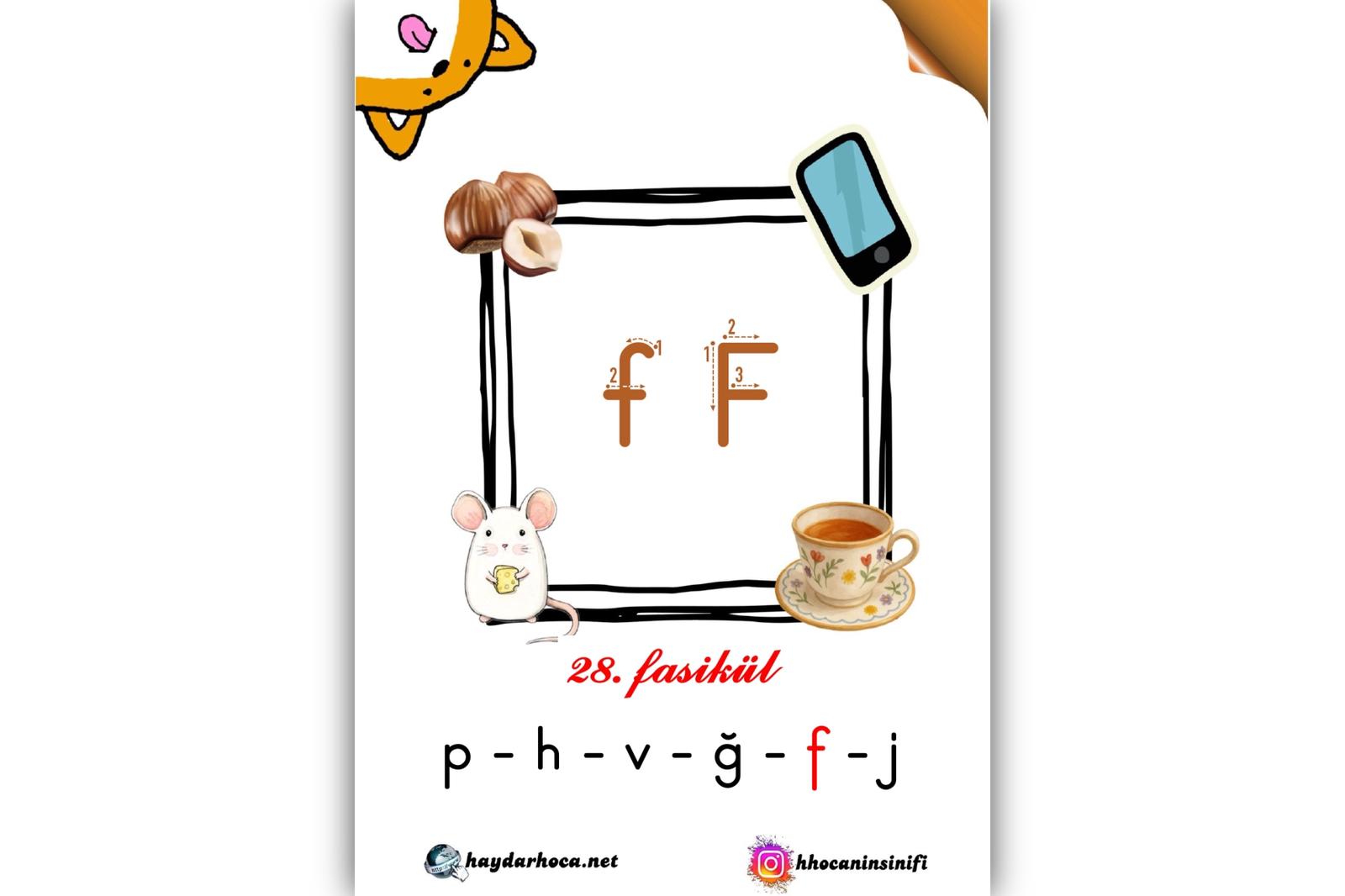 1. Sınıf F-f Sesi Fasikülüm