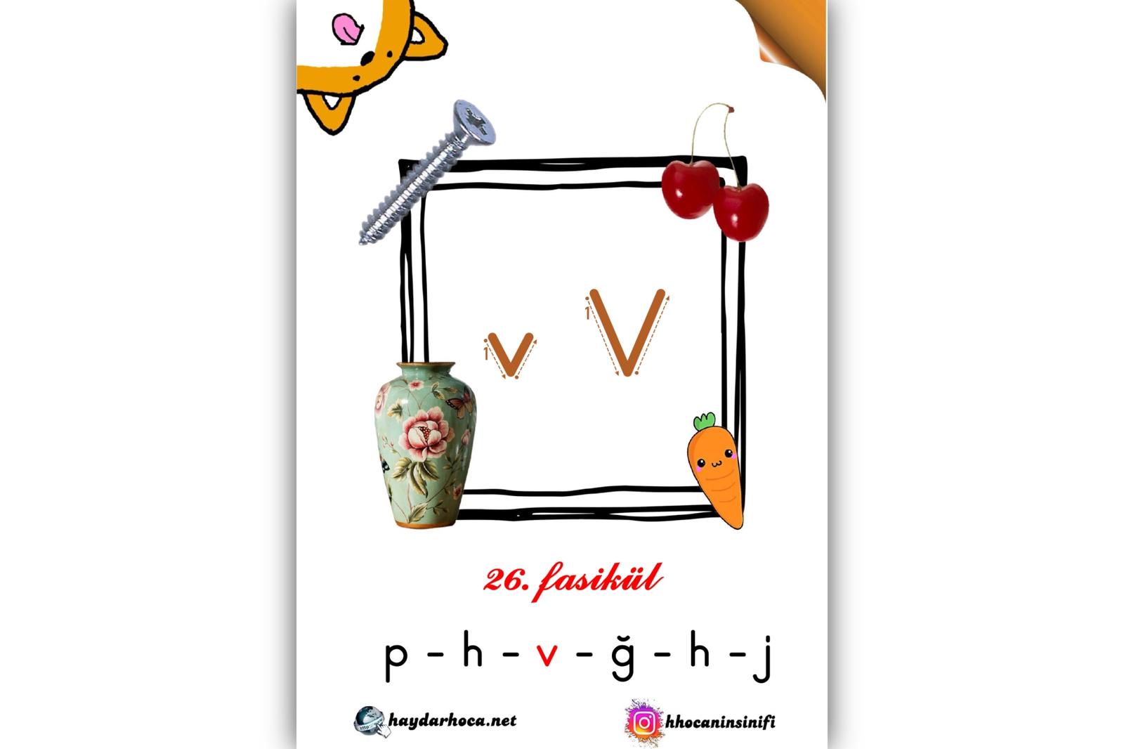 1. sınıf V-v Sesi Fasikülüm