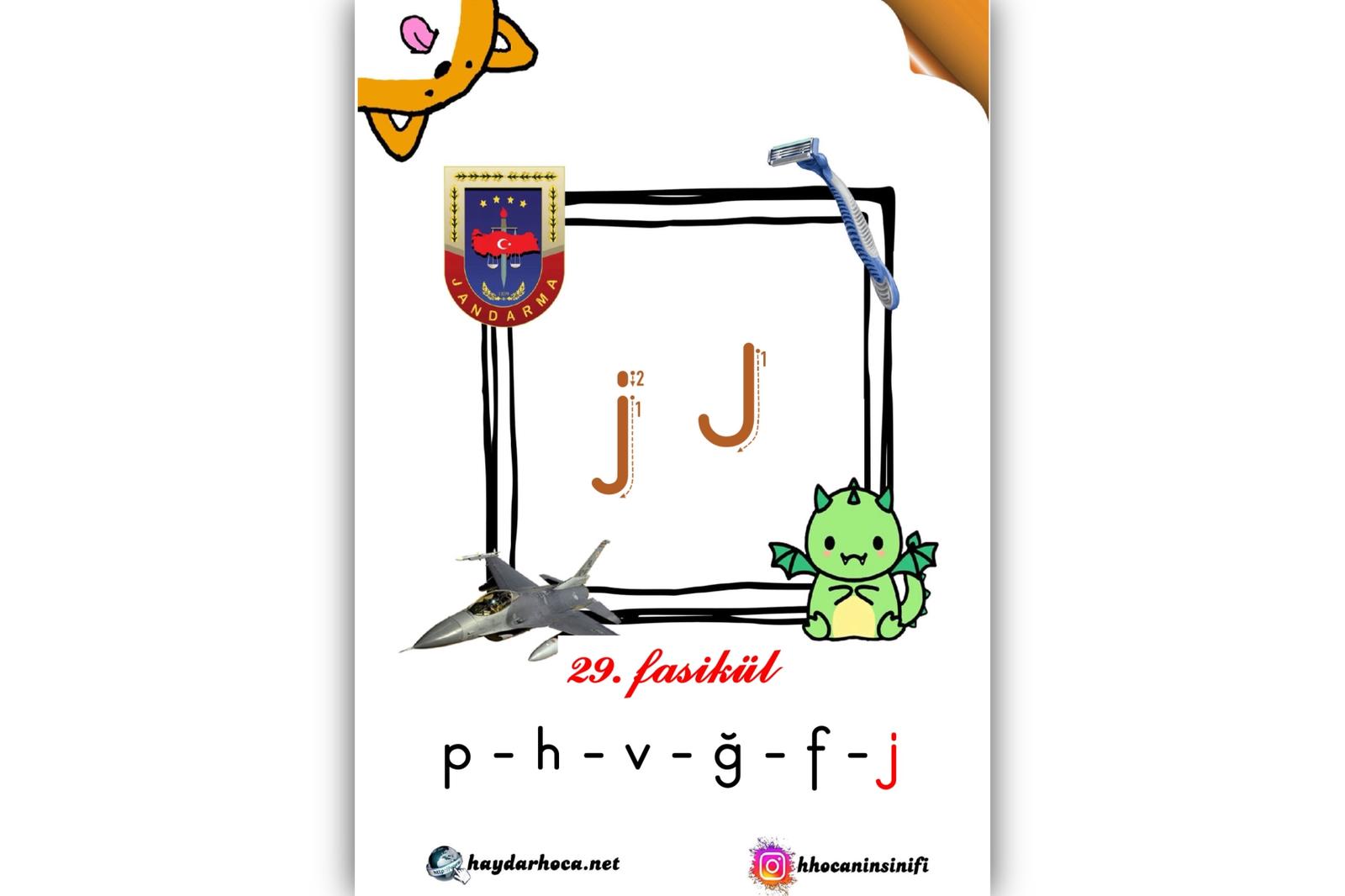 1. Sınıf J-j Sesi Fasikülüm