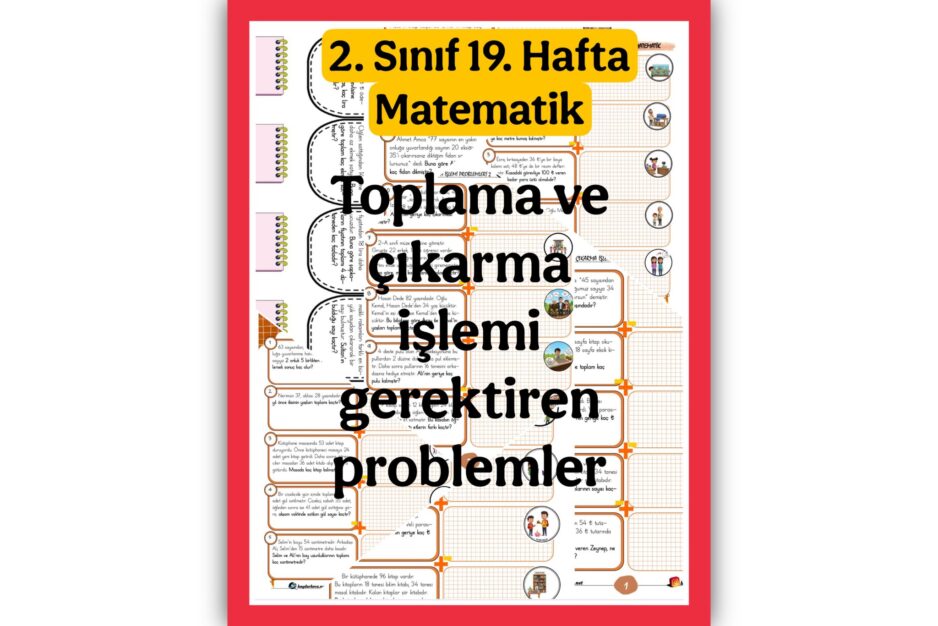 2. Sınıf Matematik Toplama ve Çıkarma Problemleri