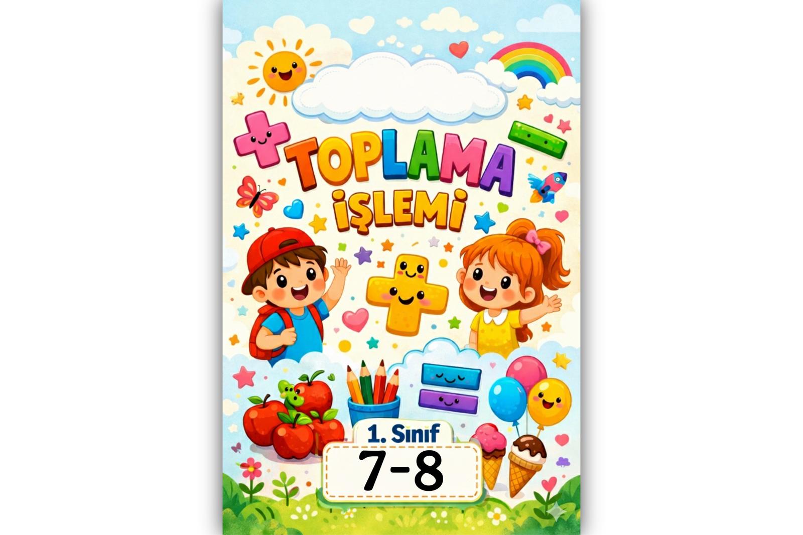 1. Sınıf Matematik Toplama İşlemi 7-8