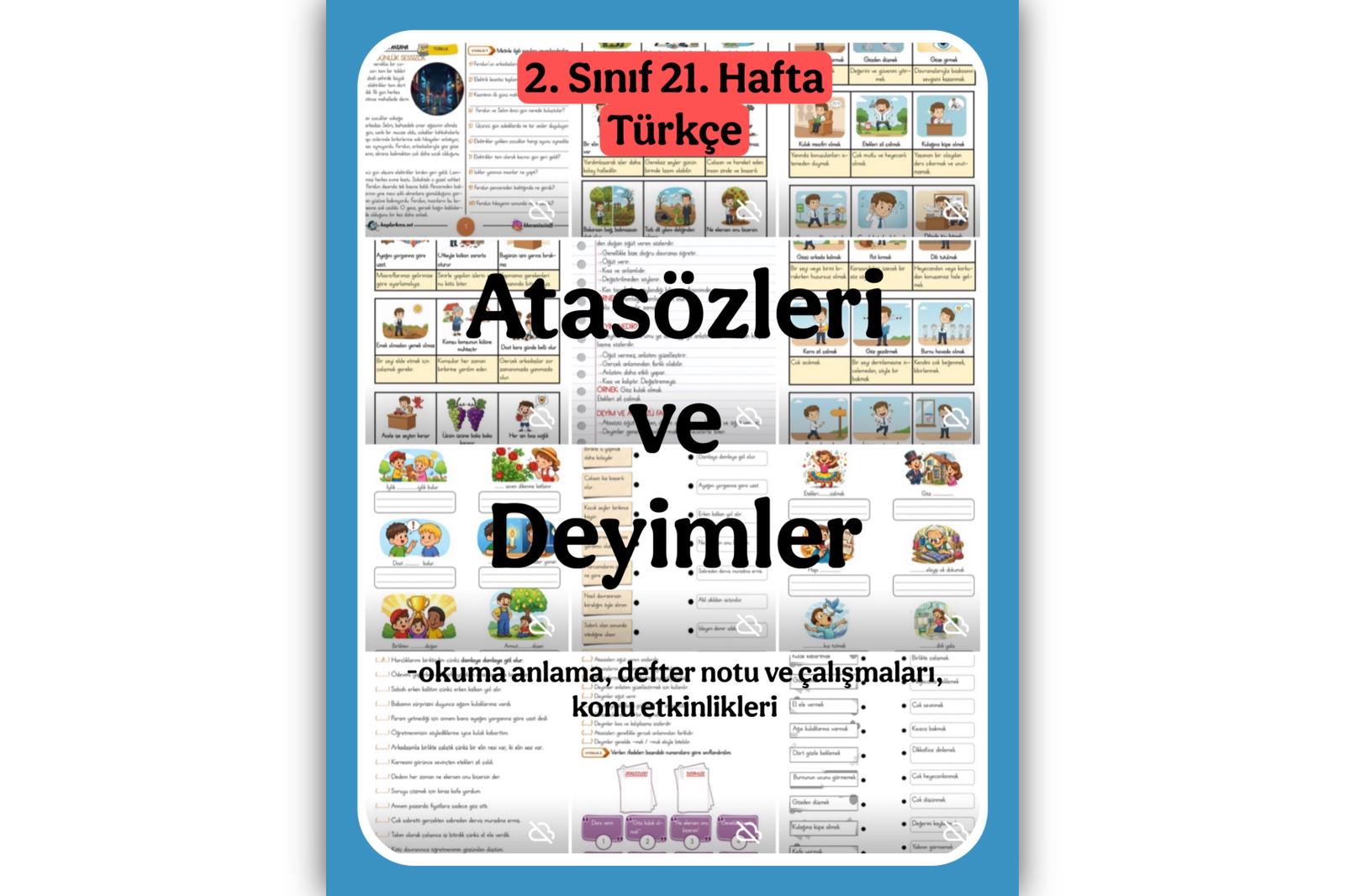 2. Sınıf Türkçe Atasözleri ve Deyimler