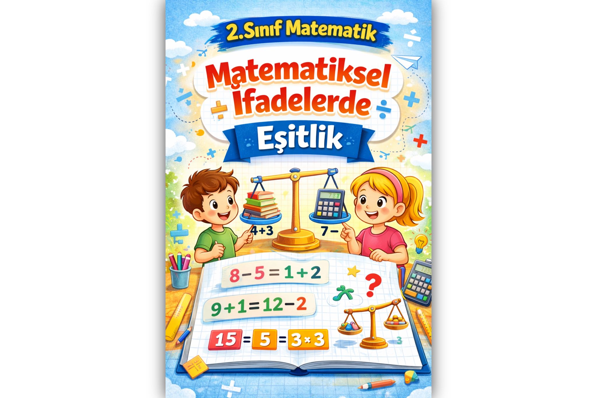6) 2. Sınıf Matematik Matematiksel İfadelerde Eşitlik
