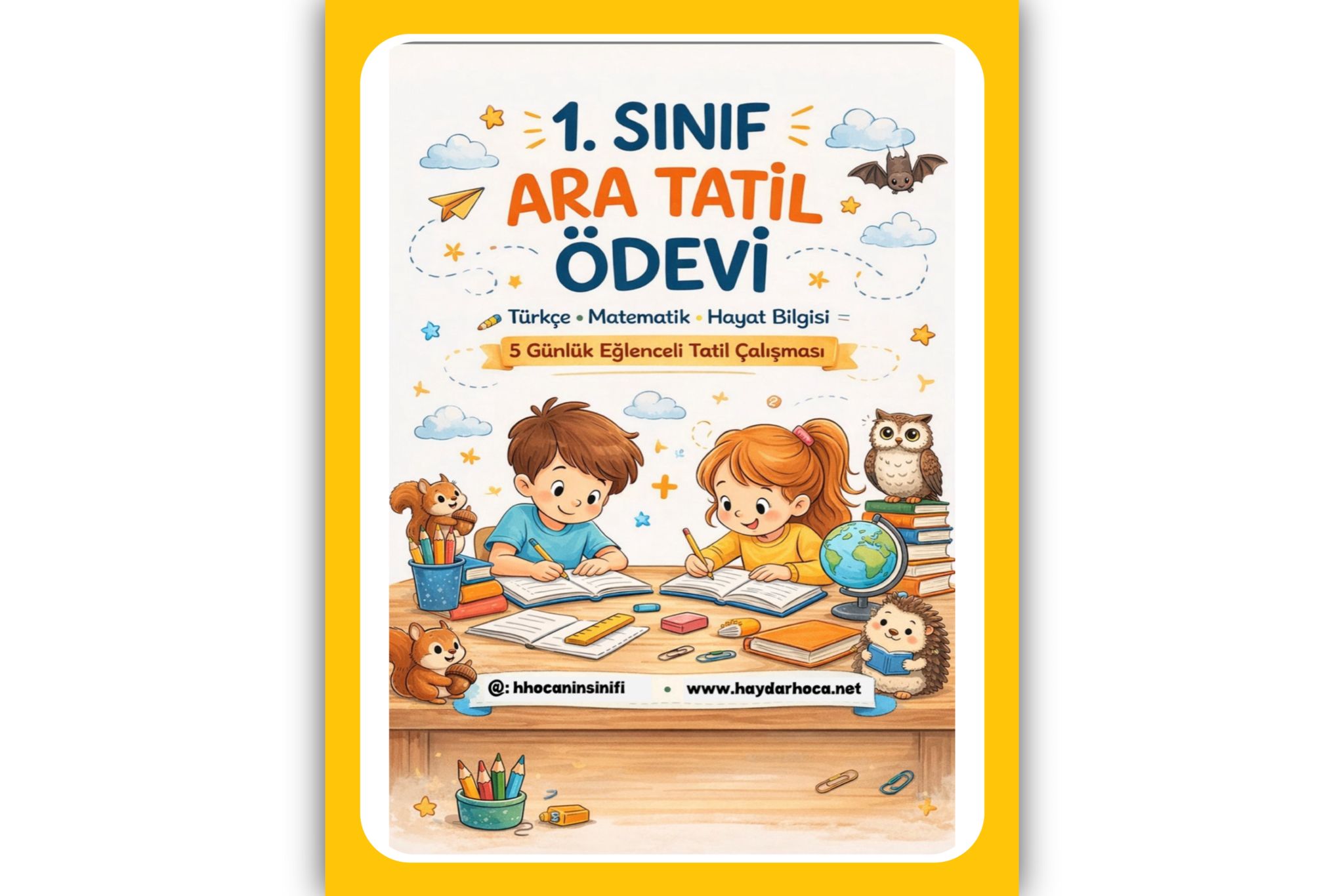 1. Sınıf Mart Ara Tatil Ödevi