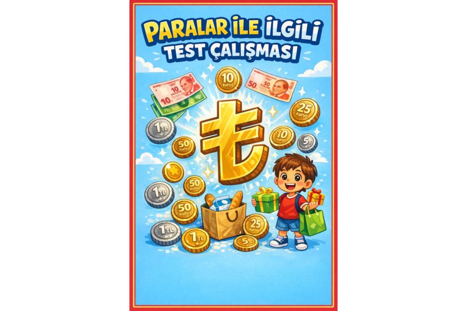 2. Sınıf Matematik Paralarımız Test