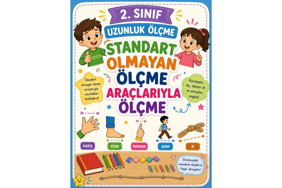 2. Sınıf Matematik Uzunluk Ölçme Standart Olmayan Ölçme Birimleri